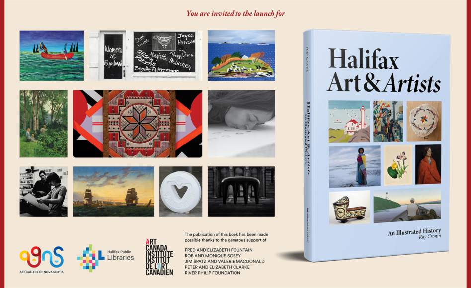 Book Launch event invite for May 8