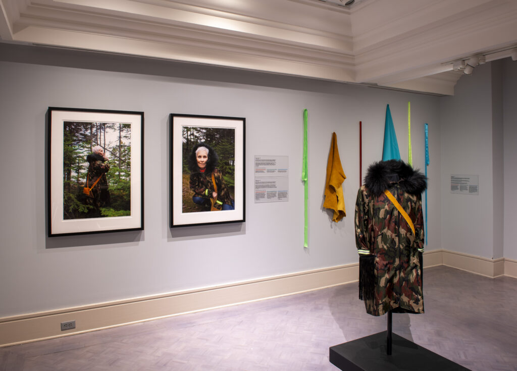 Installation view Mi’kma’ki Artists’ Spotlight: Meagan Musseau