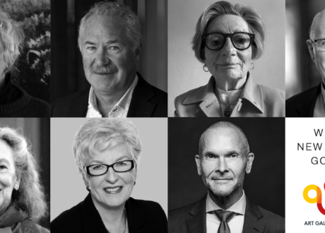 Black and white images of AGNS Honorary Governors